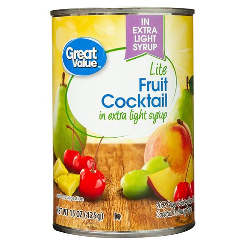 Coctel De Frutas Great Value Extra Light - 425 g