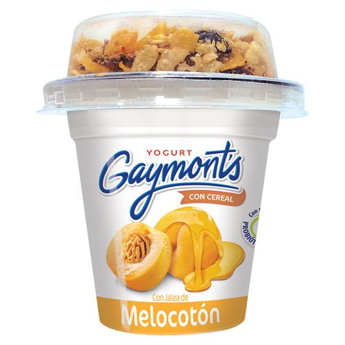 Yogurt Gaymonts Mix Melocotón - 125 g