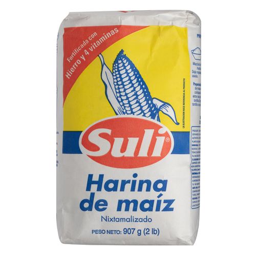 Harina De Maíz Suli Nixtamaliz - 907 g
