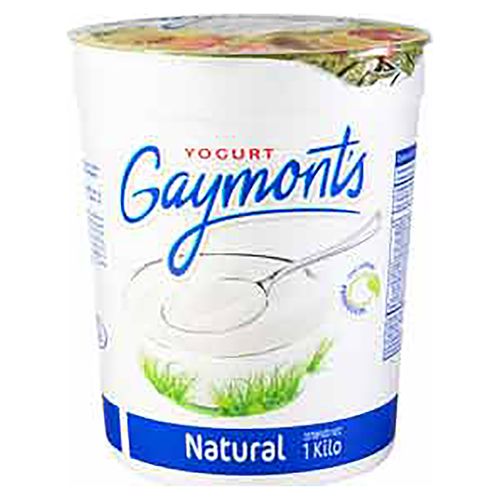 Yogurt Gaymonts Natural - 1000gr