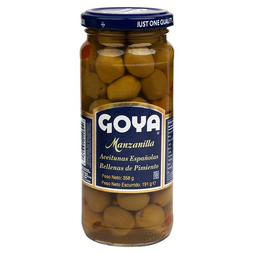 Aceituna Goya Manzanila Rellena - 191 g