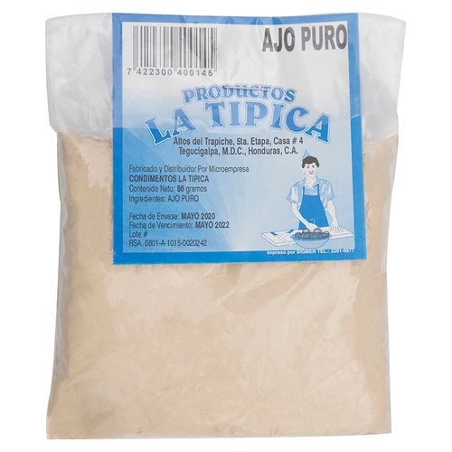 Ajo Puro La Tipica En Polvo - 86 g