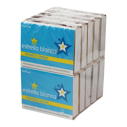 Fosforos Azul Estrella Blanca - 10 Unidades