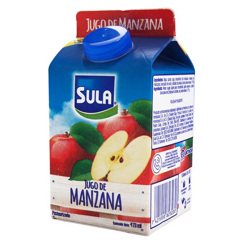 Jugo Sula De Manzana - 473Ml