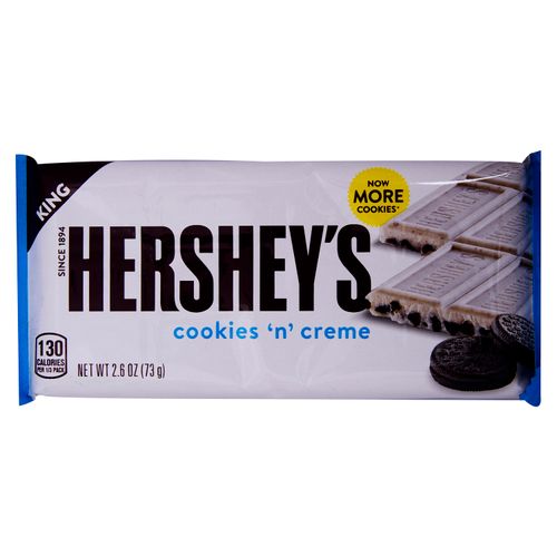 Chocolate Hershey's King Size Cookies Creme - 73 g