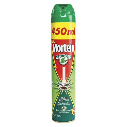 Insecticida Mortein Multi Insectos Eucalipto Aerosol - 450ml
