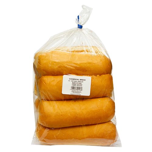 Pan Blanco Hot Dog - Unidad