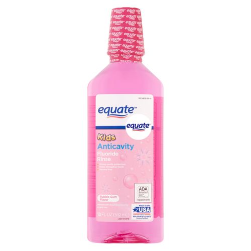 Enjuage Equate Mouthwash Kids Bubble Gum - 532ml