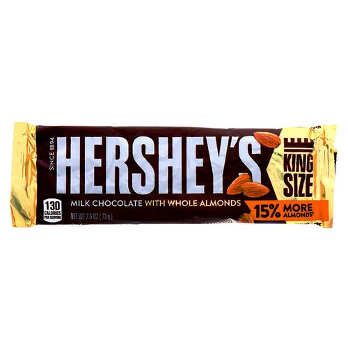 Chocolate Hershey's's Almend King Size - 73 g