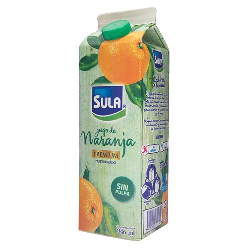 Jugo Sula Naranja Sin Pulpa -946 ml