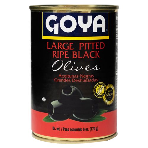 Aceituna Goya Negra Deshuesadas - 170 g