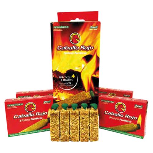 Fosforo Caballo Rojo Parrilleros - 5 unidades