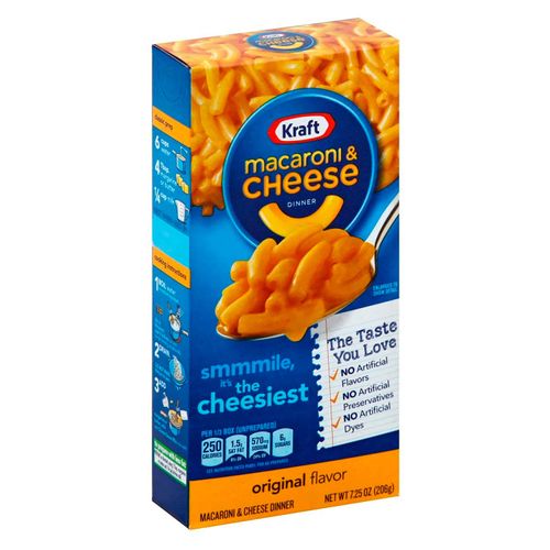 Pasta Mac & Cheese Kraft Original Caja - 206g