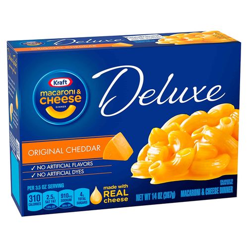 Macaroni Kraft Cheese Cheddar - 396 g