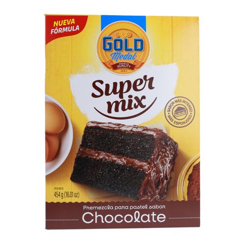 Mezcla Para Pastel Gold Medal sabor Chocolate - 454 g