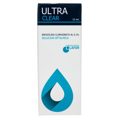 Gotas Oftalmicas Ultra-Clear Lafrar -1Mg/15Ml
