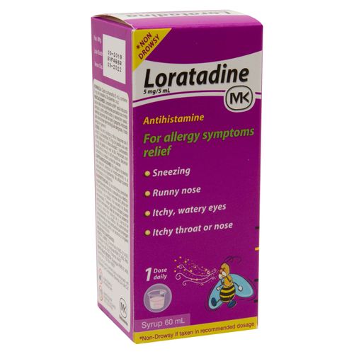Jarabe Loratadina Mk- 5mg/5ml