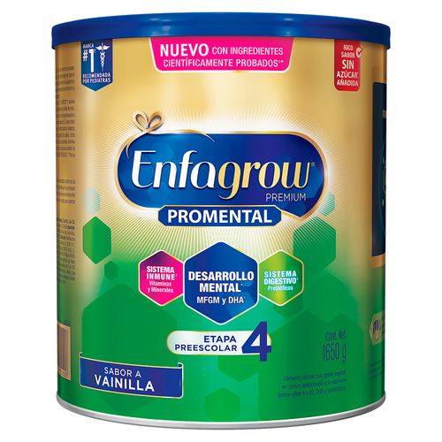 Fórmula Enfagrow 4 Sabor Vainilla Promental - 1650 g