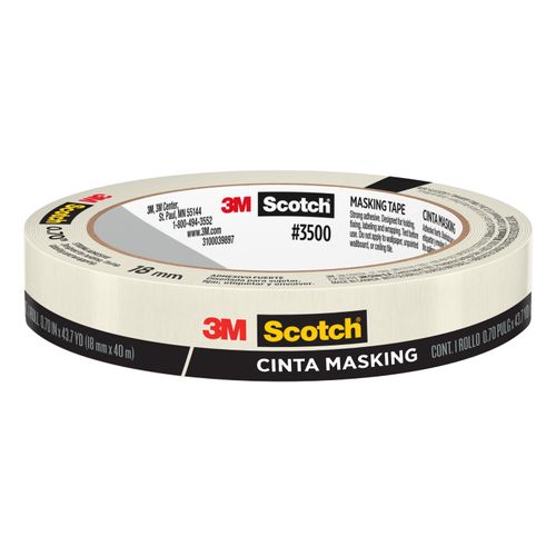 Cinta Masking Scotch Blanco  - 1Ud