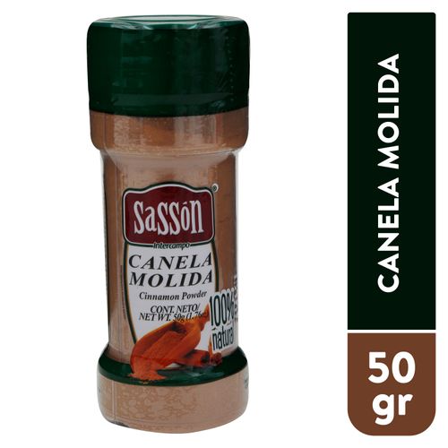 Condimento Sasson Canela Molida En Polvo - 50gr