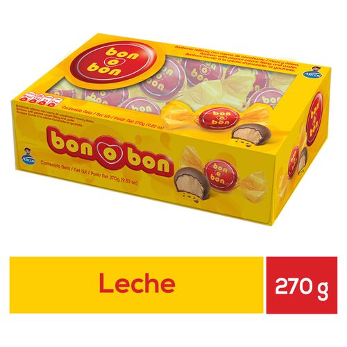 Bombon Arcor Chocolate Leche Bonobon Caja - 270gr