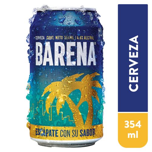 Cerveza Barena Lata- 355 ml