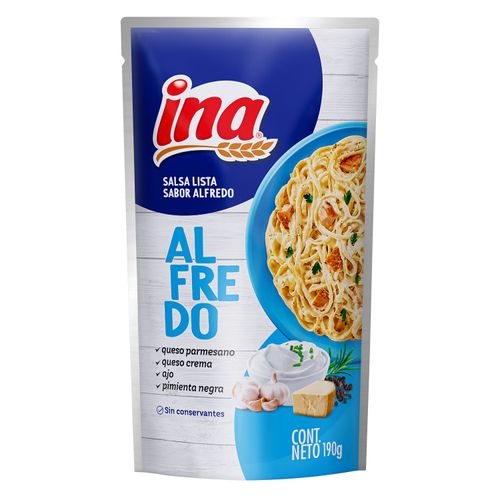 Salsa Ina Sabor Alfredo - 190 g