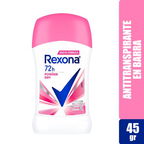 Desodorante Rexona Powder Dry en Barra - 45 g