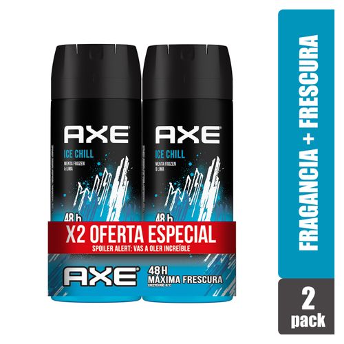 Desodorante Axe Ice Chill Menta Frozen y Hierbabuena en Aerosol - 150 ml