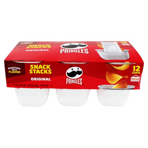 Papas Pringles Muelitas Original 12 Pack - 228 g