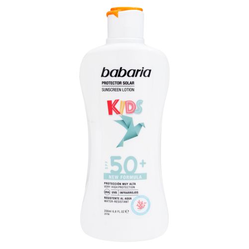 Protector solar Babaria kids resistente al agua SPF 50 - 200 g