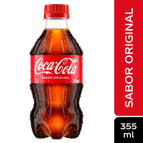 Gaseosa Coca Cola regular - 355 ml