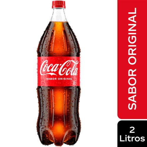 Gaseosa Coca Cola regular - 2 L
