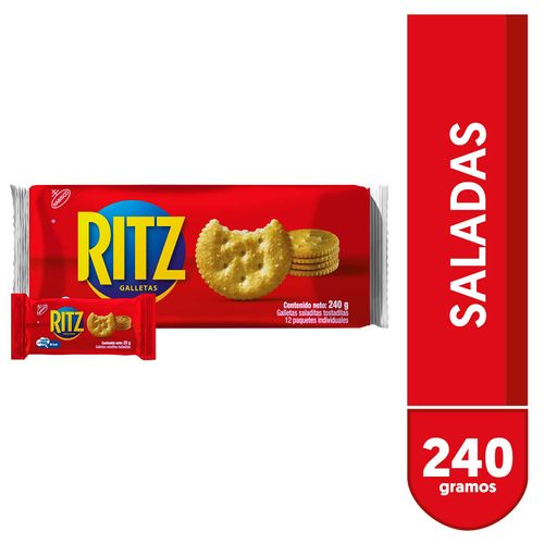 Paquete de Galleta Ritz Salada - 240gr