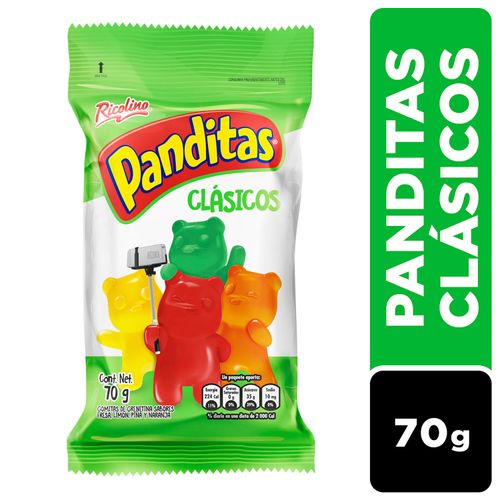 Gomitas Ricolino Panditas Paquete - 70 g
