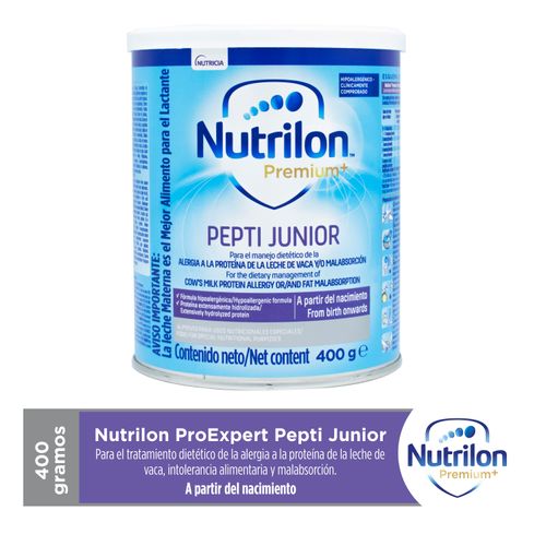 Fórmula Nutrilon Pepti Junior, hipoalergénica -400g