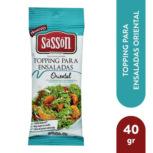 Topping Sasson oriental tubo - 40 g