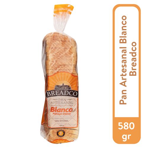 Pan Molde Breadco Pullman Blanco - 580 g