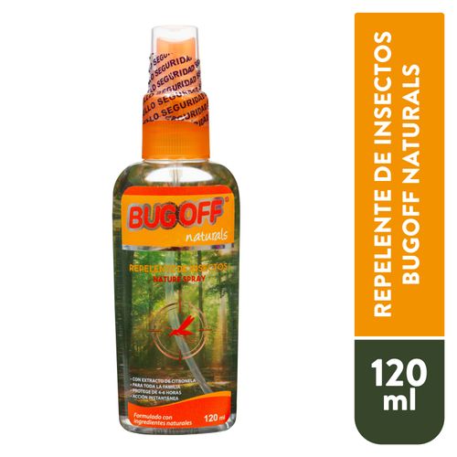 Repelente Bug Off Spray Citronela- 120ml