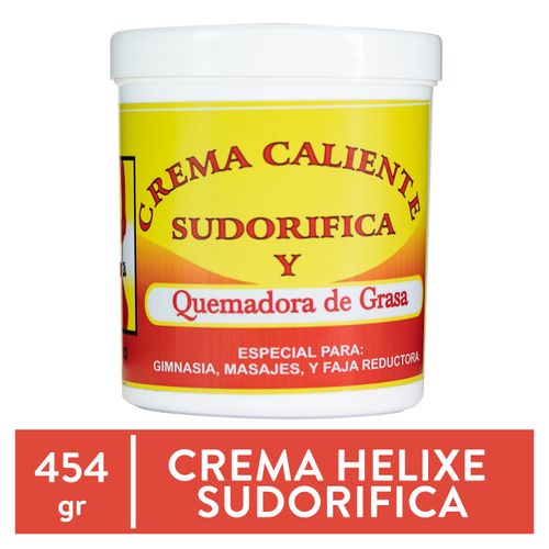 Crema Helixe Caliente Quemadora De Grasa - 454 g