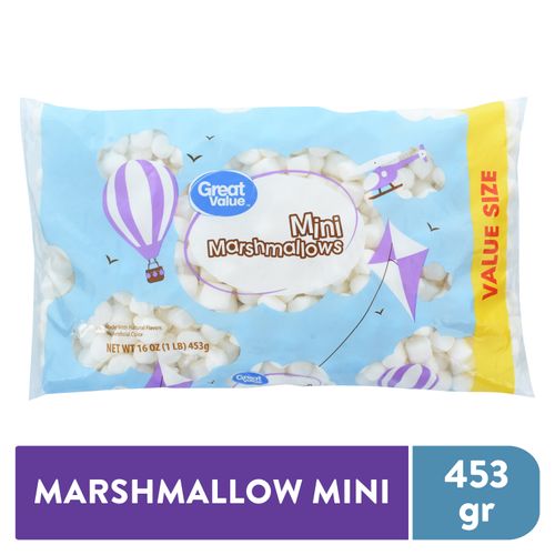 Marshmellow Great Value Mini Tamaño Grande - 453 g