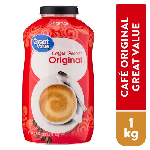 Crema Great Value Para Café Original - 1000gr