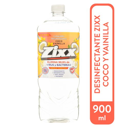 Desinfectante Zixx Coco Vainilla 900ml