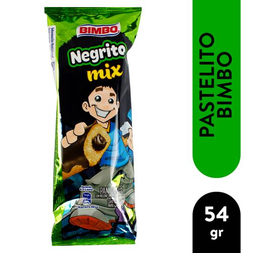 Pastelito Bimbo Negrito Mix - 54 g