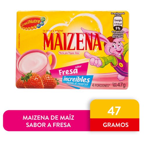 Fécula Maízena Sabor Fresa en Polvo - 50 g