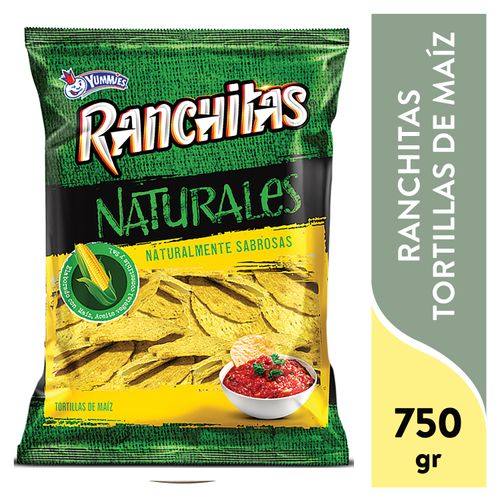 Ranchitas Yummies Natural - 750 g