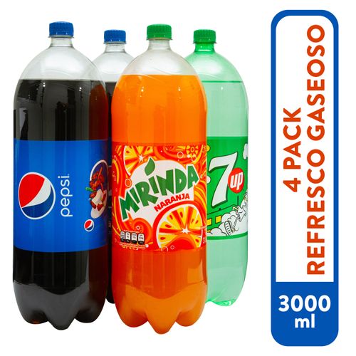 Gaseosa Pepsi Variado 4 Pack 1200Ml