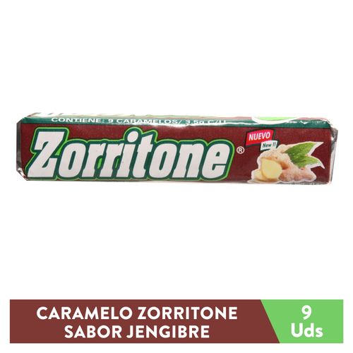Caramelo Zorritone Jengibre 31.5 Gr
