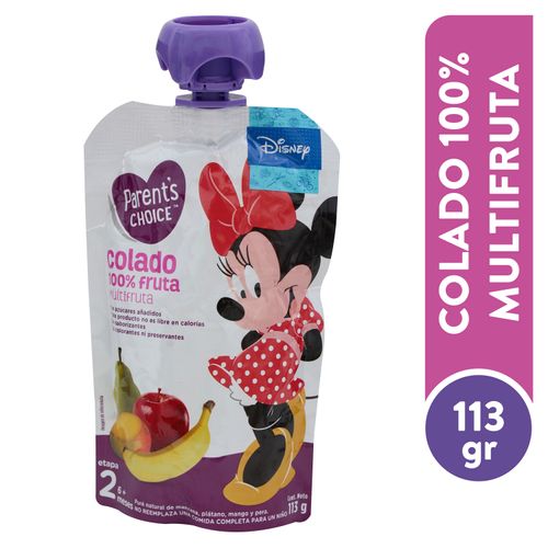 Colado Parents Choice Multifruta -113gr