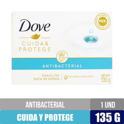 Jabón Dove Antibacterial en Barra - 135 g
